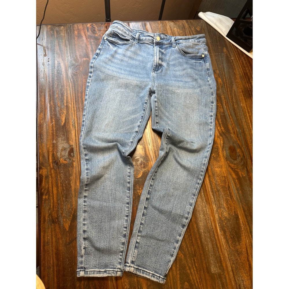 Judy Blue Los Angeles High Rise Skinny Jeans Medium Wash JB88262 Size 15/32